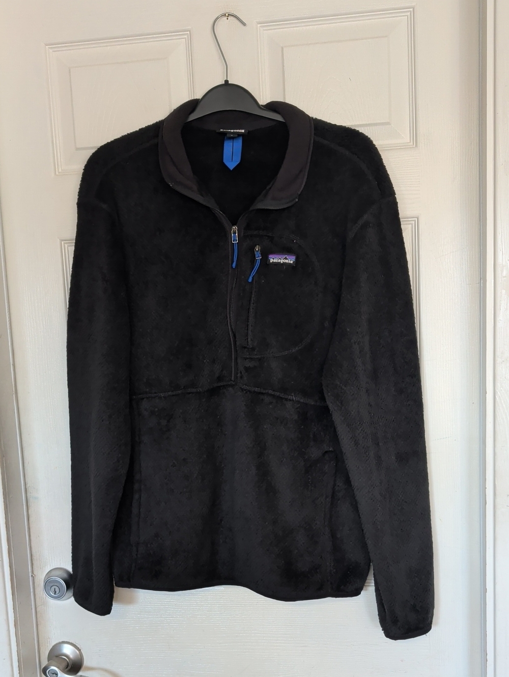 Patagonia Men's Re-Tool Fleece Black Pullover Men XL